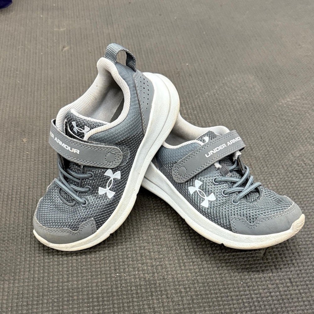 Under Armour Kids Gray Sneakers